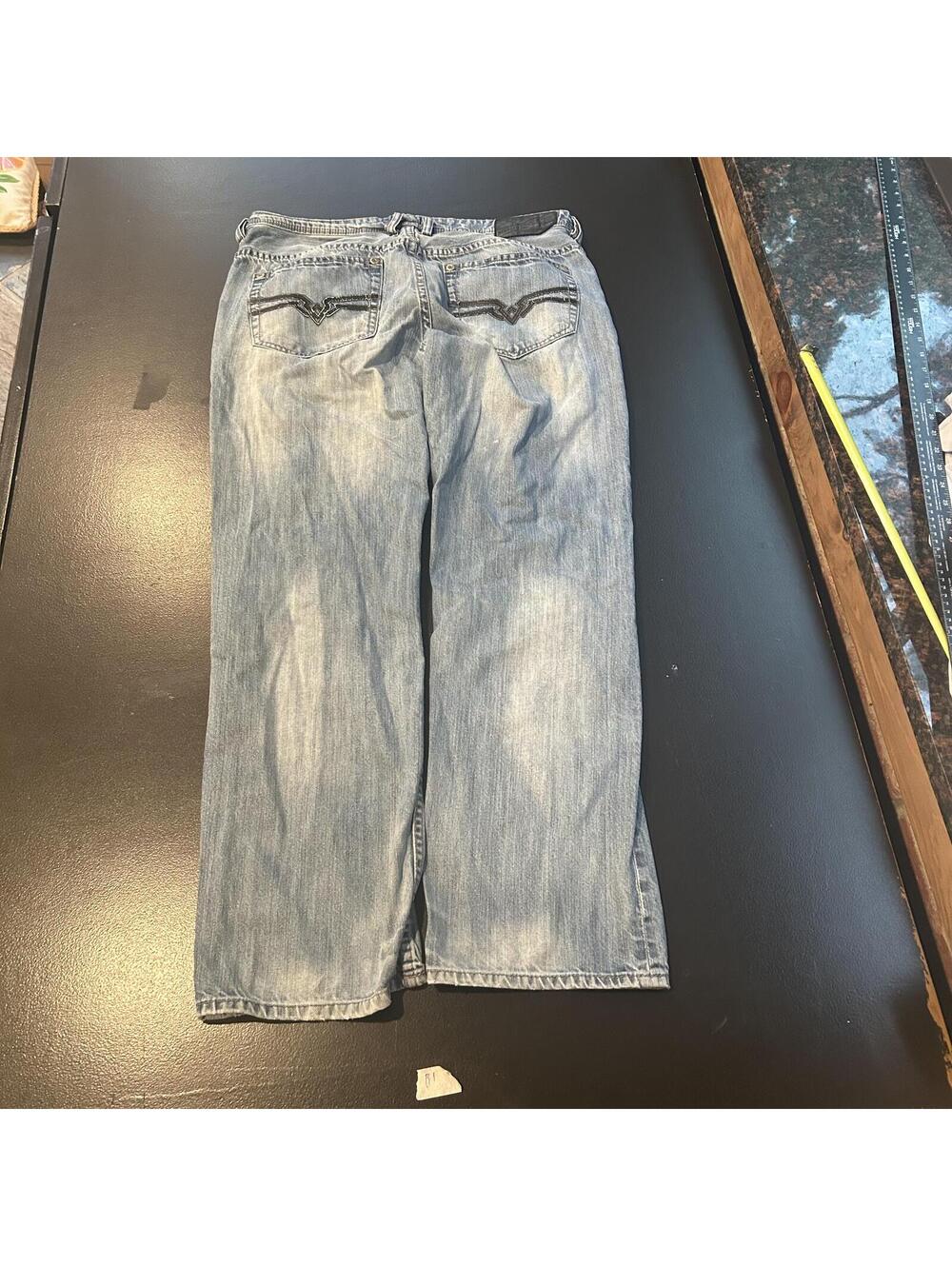 Buffalo David Bitton Light Wash Denim Jeans Size 36